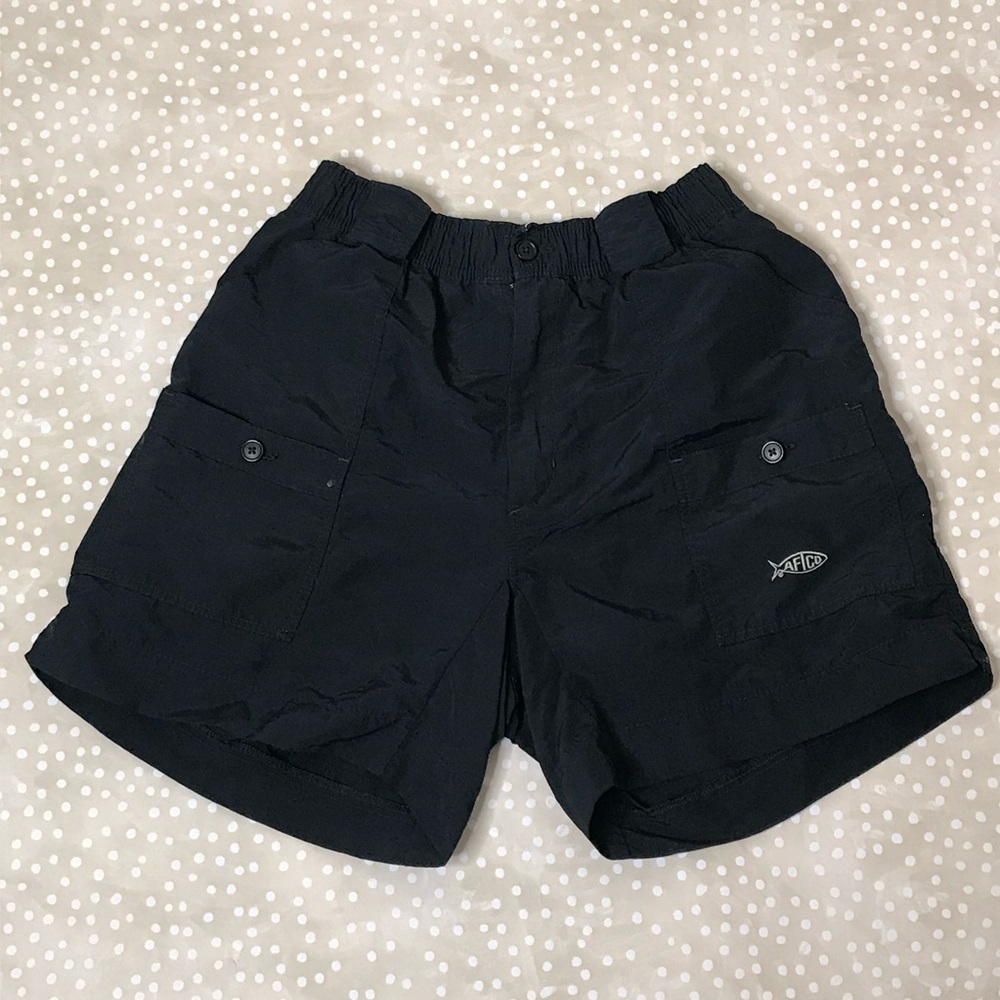 AFTCO Men Shorts Black Size 32